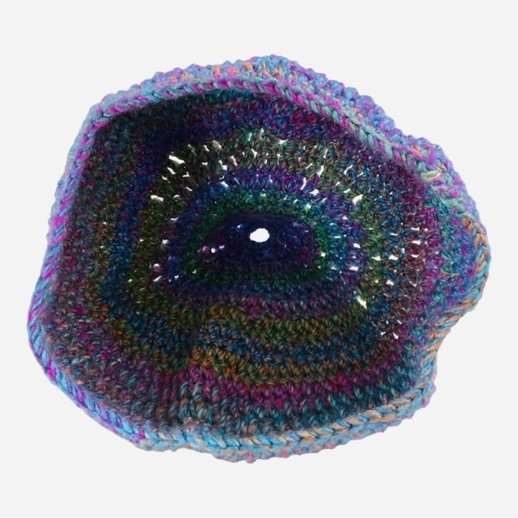 Vibrant Multicolor Knit Beanie - Picture 6 of 11